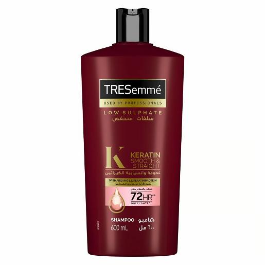 Tresemme Shampoo Keratin Smooth And Straight 600ml