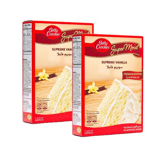 Betty Crocker Cake Mix French Vanilla 2 x 510g