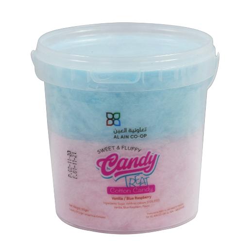 Al Ain Co-Op Cotton Candy Vanilla & Blue Raspberry 60g