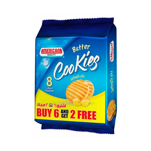 Americana Butter Cookies 90g 6+2 P/O