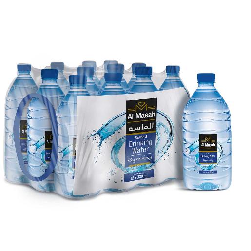 Al Masah Bottled Water 330ml x 12pcs