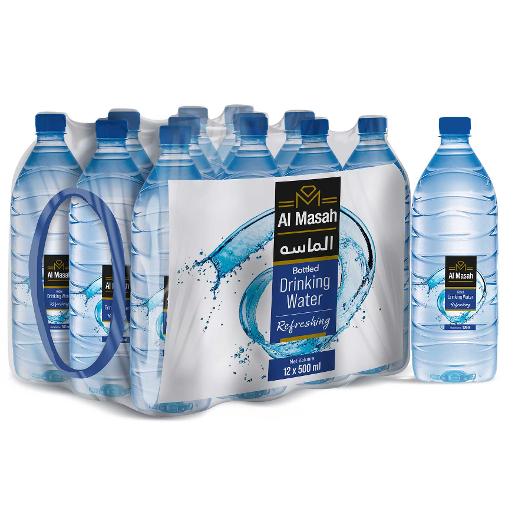 Al Masah Bottled Water 500ml x 12pcs