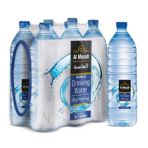 Al Masah Bottled Drinking Water 1.5Ltr