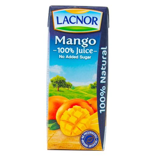 Lacnor Mango 100% Juice Nectar 180ml