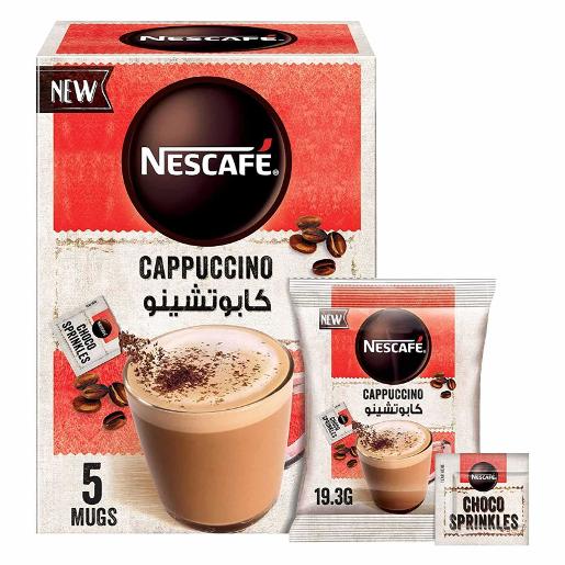 Nestle Nescafe Capuccino Foamy 5 x 19.3g