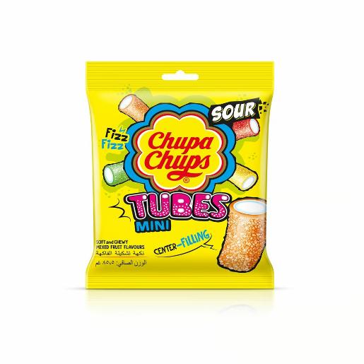 Chupa Chups Sour Tubes Mini 24.2gm