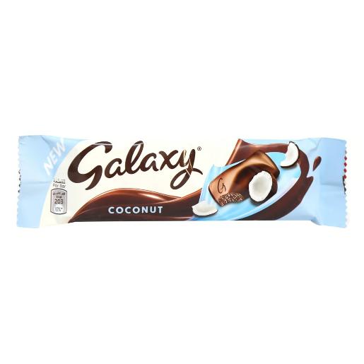 Galaxy Chocolate Bar Coconut Flavor 36gm