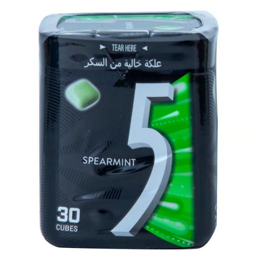 Wrigley's 5 Spearmint Sugarfree Chewing Gum 69 Gm × 30pc
