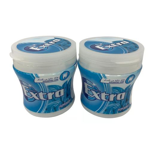 Wrigley's Extra Peppermint Chewing Gum 84gm × 2pc