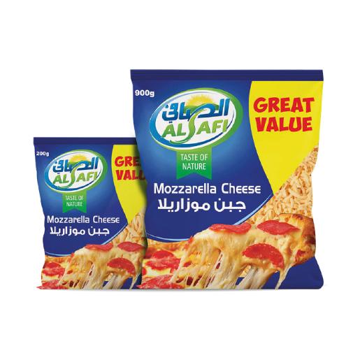 Al Safi Shredded Mozzarella Cheese 900g+200g