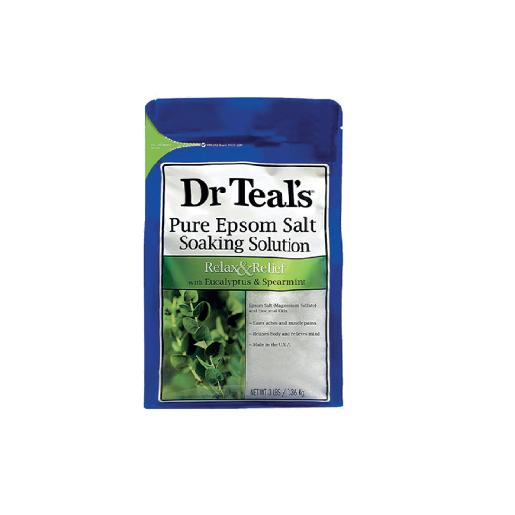 Dr Teals Bath Salt Eucalyptus & Spearmint 1.36kg