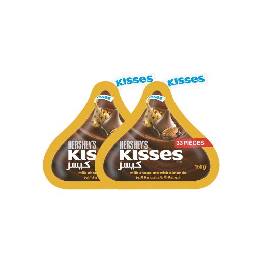 Hershey's Kisses Choco Almonds 2 x 150g