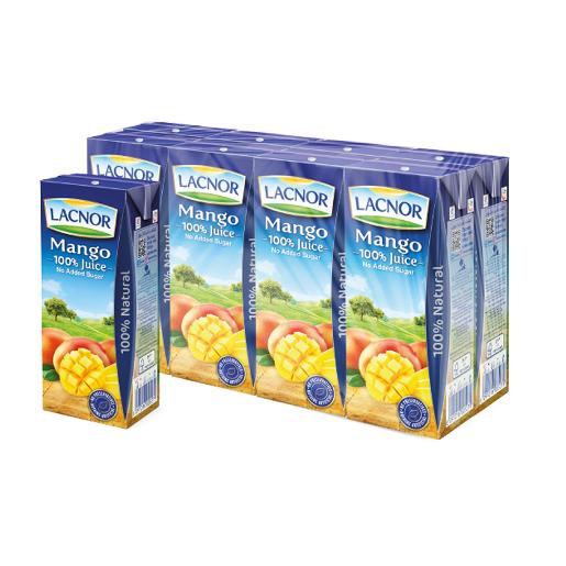 Lacnor Mango Juice 8 x 180ml