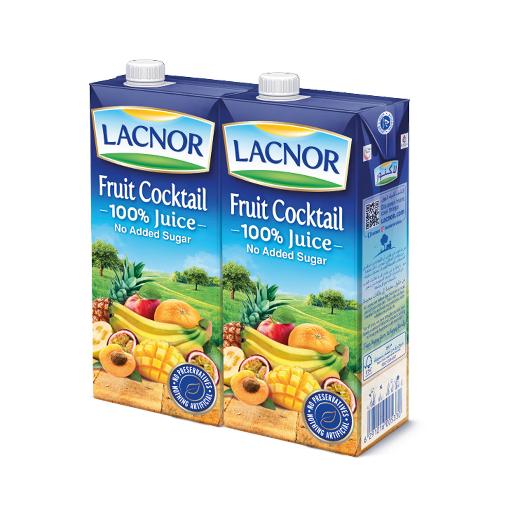 Lacnor Fruit Cocktail Nectar 2 x 1Ltr