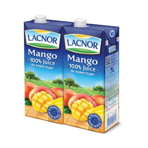 Lacnor Mango Juice 2 x 1Ltr