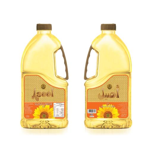 Aseel Sunflower Oil 1.5Ltr × 2pc