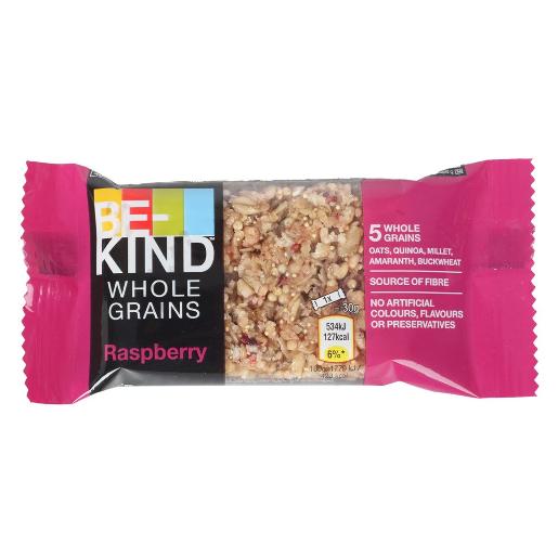 Be-Kind Cereal Bar Whole Grains Raspberry 30gm