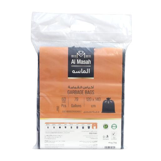 Al Masah Garbage Bag 120cm × 140cm 10 pc x 6 roll