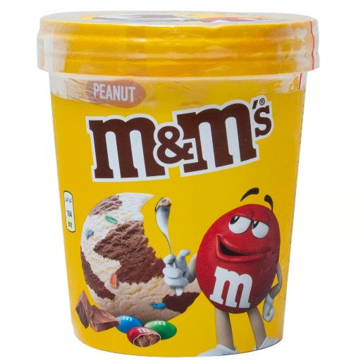 M&M Ice Cream Peanut 450ml