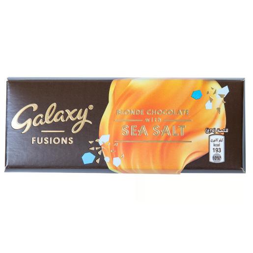 Galaxy Fusion Blonde Chocolate Sea Salt 35gm