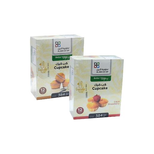 Al Ain Coop Cup Cake Assorted 2 x 384g