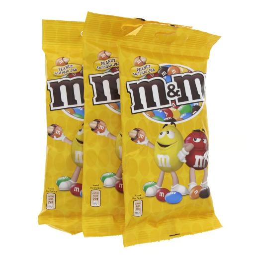 M&M Chocolate Peanut 100gm × 3pc