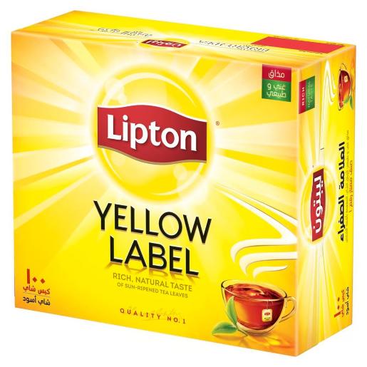 Lipton Yellow Label Tea Bag 100pc Limited Edition
