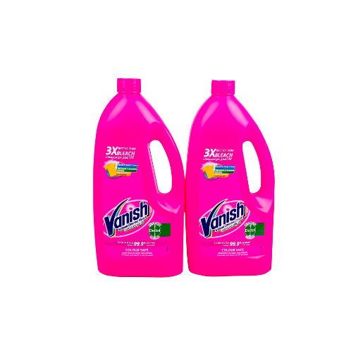 Vanish Stain Remover Liquid Pink 2 x 1Ltr