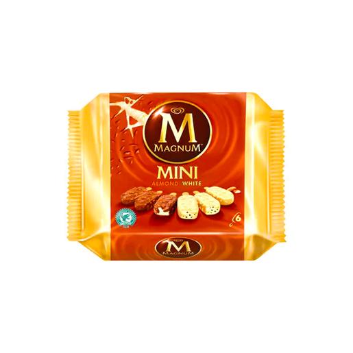 Magnum Mini Ice Cream Stick White Almond 6 x 345ml