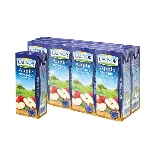 Lacnor Apple Juice 8 x 180ml