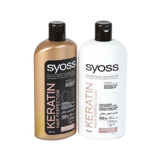 Syoss Anti Hair Fall Shampoo 500ml + Conditioner 500ml