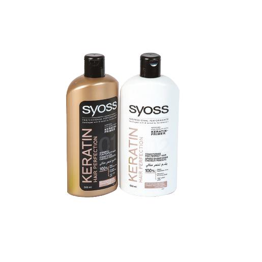 Syoss Shampoo Keratin 500ml + Conditioner 500ml