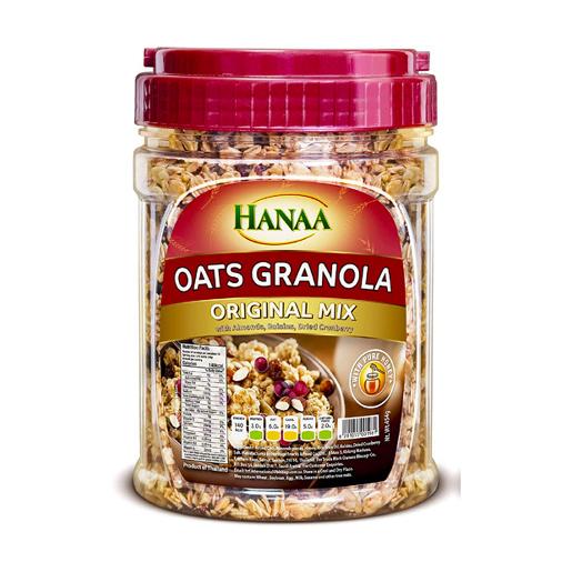 Hanaa Oats Granola Original Mix 454g
