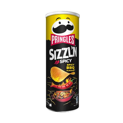 Pringles Sizzl'n Spicy BBQ 160g