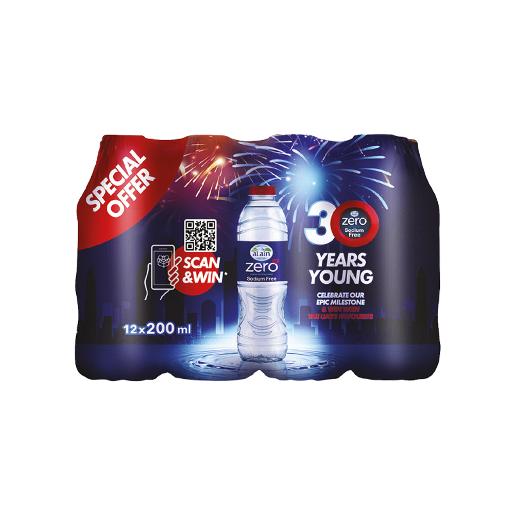 Al Ain Bottled Drinking Water Zero Sodium 12 x 200ml