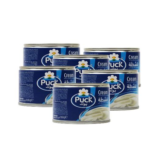 Puck cream with vegetable oil 160 gm x 6 pc