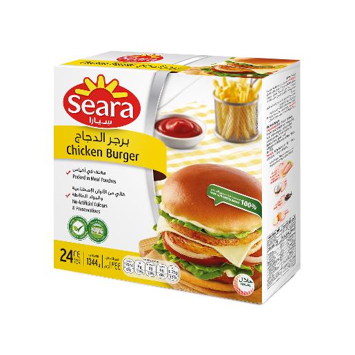 Seara Un-Breaded Chicken Burger 1344g