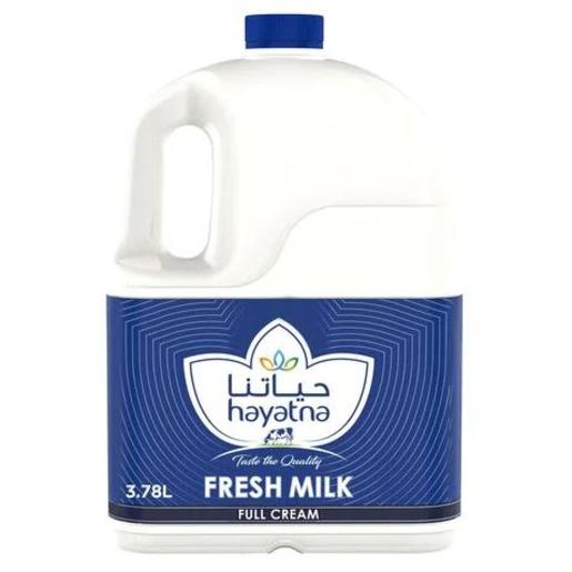 Hayatna Fresh Milk Full Fat 1Gallon