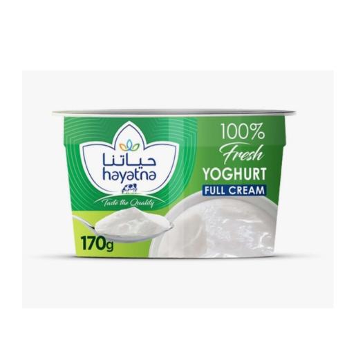 Hayatna Fresh Yoghurt Full Fat 170gm