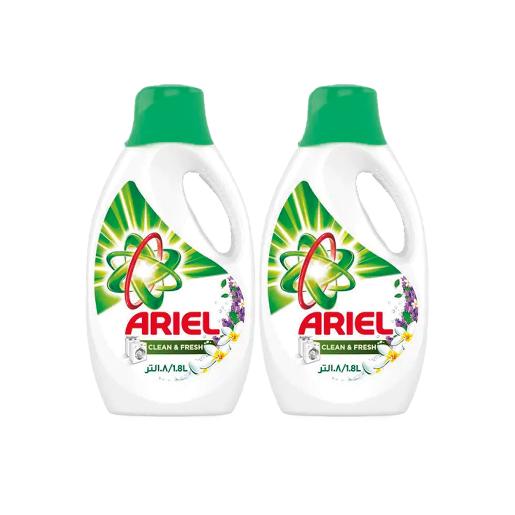 Ariel Power Gel Clean & Fresh 2 x 1.8Ltr