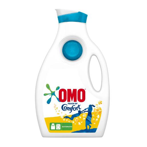 Omo Liquid Detergent With The Touch Of Comfort Automatic 2 x 2.7Ltr 