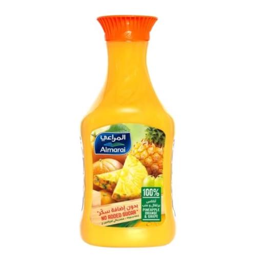 Almarai Mixed Fruit Pineapple Orange And Grape Juice 1.4Ltr