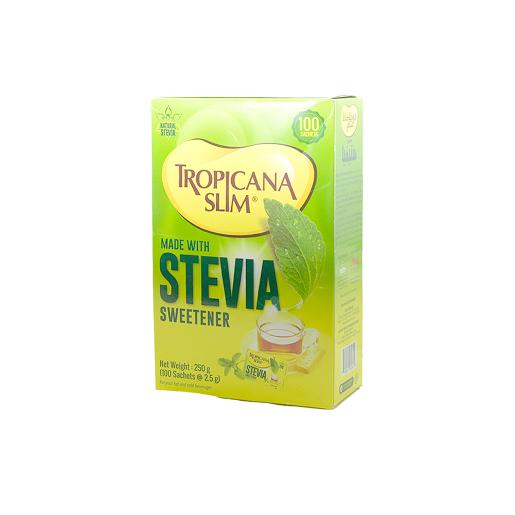 Trpicana Slim Stevia Sweetener Sachets 100pcs