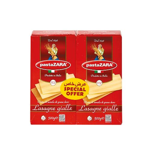Pasta Zara Lasagne Gialle 2 x 500g