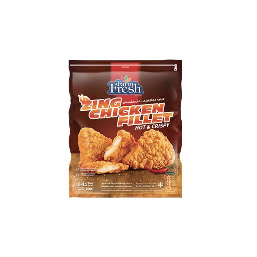 Farm Fresh Zing Chicken Fillet Hot & Crispy 700g