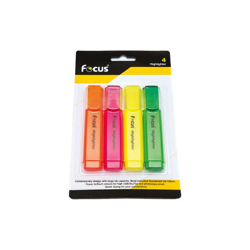 Focus Highlighter 4 colors EPHL38556