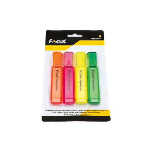 Focus Highlighter 4 colors EPHL38558