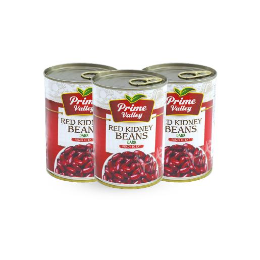 PRIME VALLEY Red Kidney Beans 400gm × 3 pc