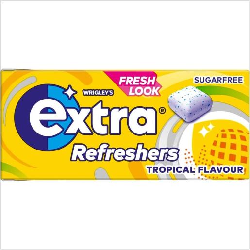 Wrigley's Extra Refreshers Tropical Chewing Gum 15.6gm