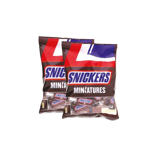 Snickers Miniatures 2 pc x 150 gm